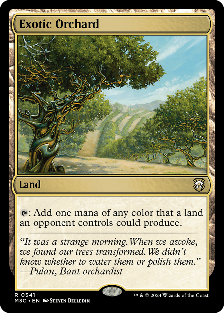 Exotic Orchard (Ripple Foil) [Modern Horizons 3 Commander] | I Want That Stuff Brandon