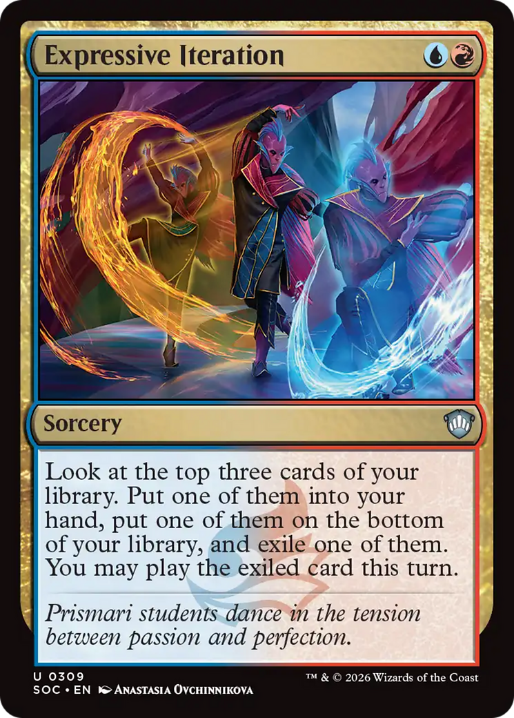 Expressive Iteration [Secrets of Strixhaven Commander] | I Want That Stuff Brandon