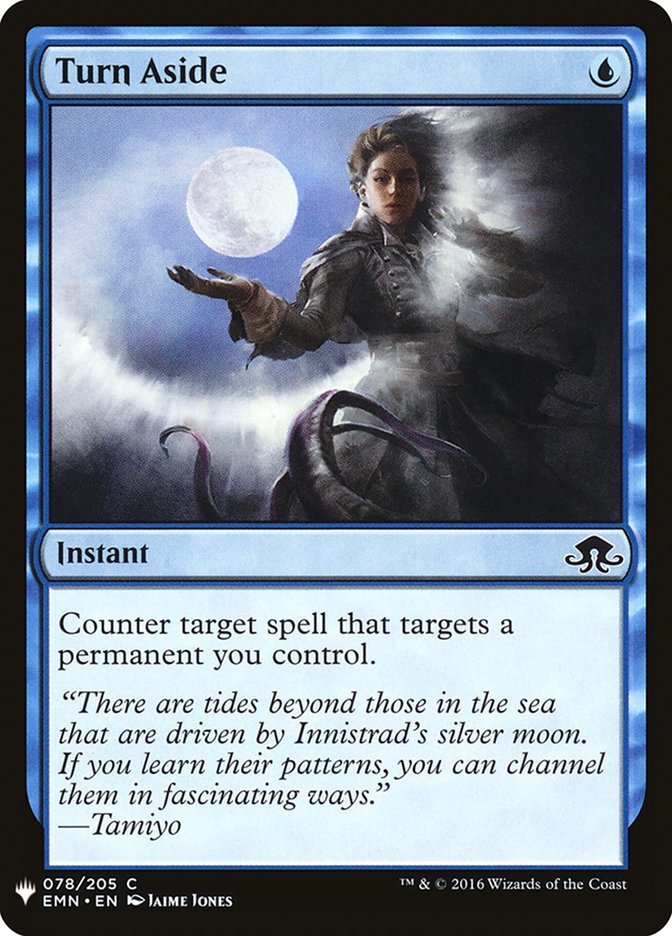 Turn Aside [Mystery Booster] | I Want That Stuff Brandon