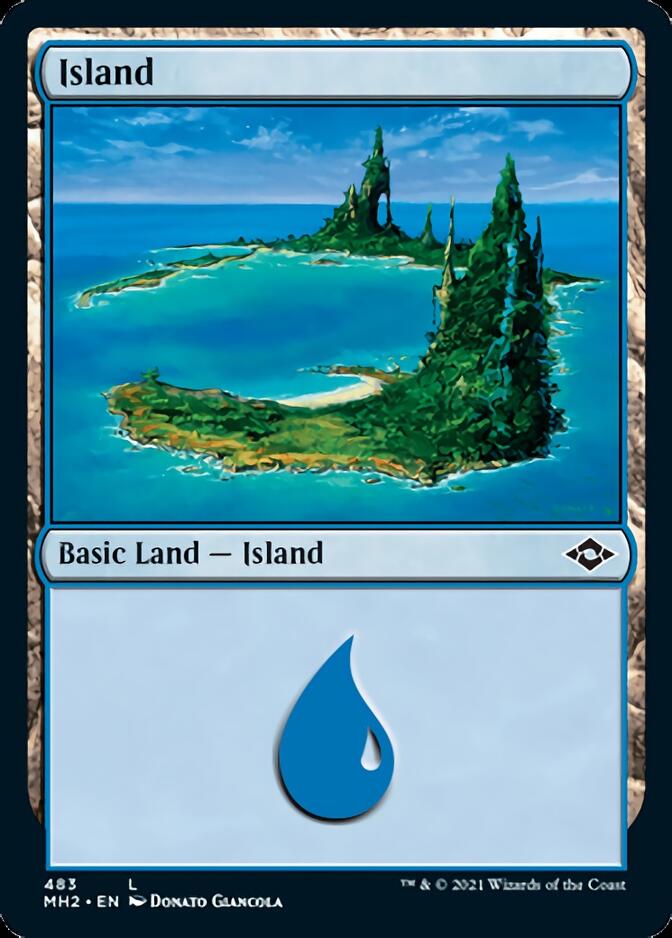 Island (483) [Modern Horizons 2] | I Want That Stuff Brandon