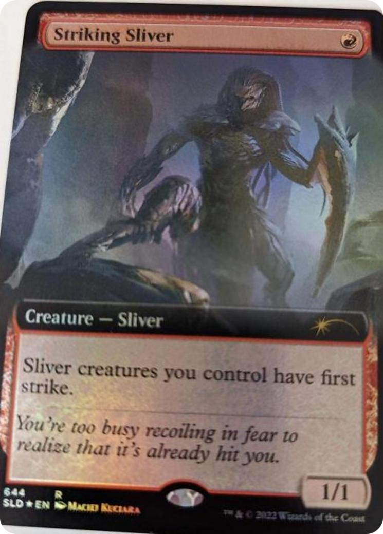 Striking Sliver (Extended Art) [Secret Lair Drop Series] | I Want That Stuff Brandon