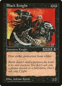 Black Knight (Oversized) [Oversize Cards] | I Want That Stuff Brandon