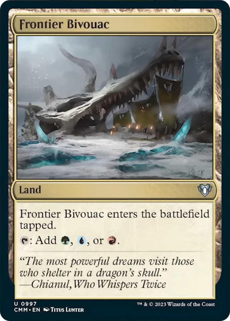 Frontier Bivouac [Commander Masters] | I Want That Stuff Brandon