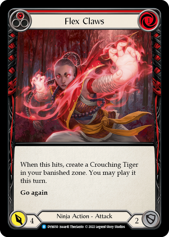 Flex Claws (Red) [DYN050] (Dynasty) | I Want That Stuff Brandon