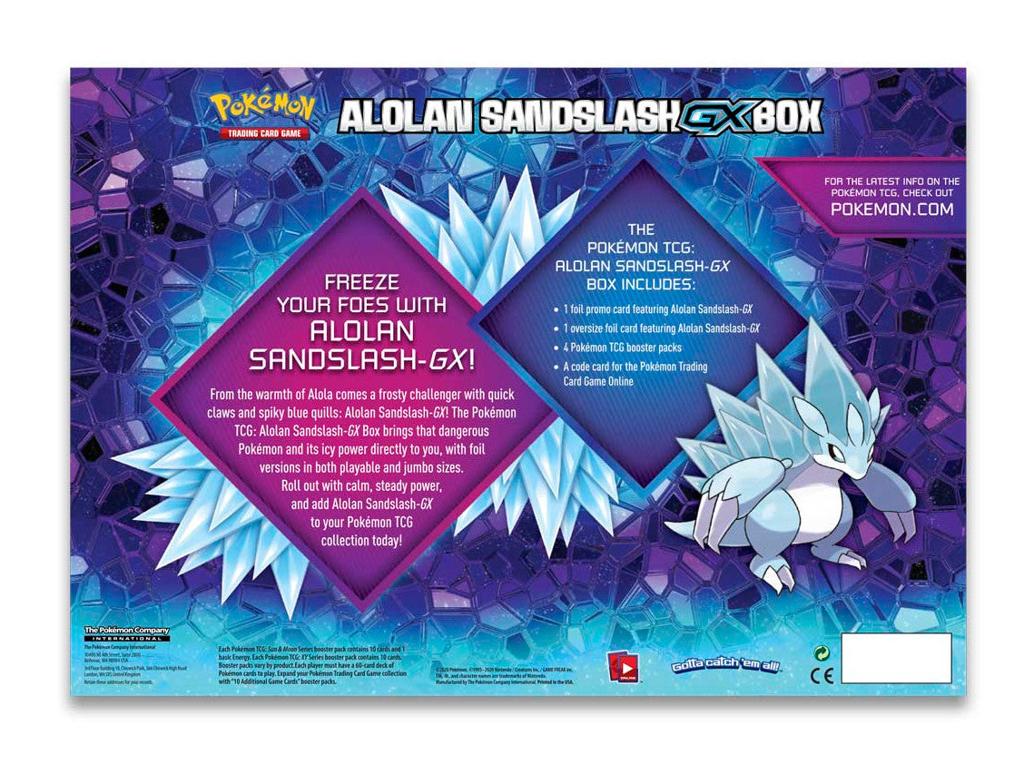 Alolan Sandslash GX Box | I Want That Stuff Brandon