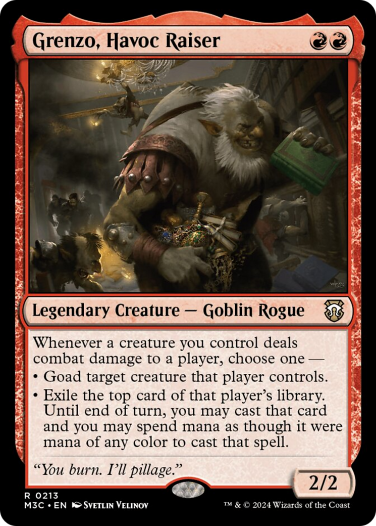 Grenzo, Havoc Raiser [Modern Horizons 3 Commander] | I Want That Stuff Brandon