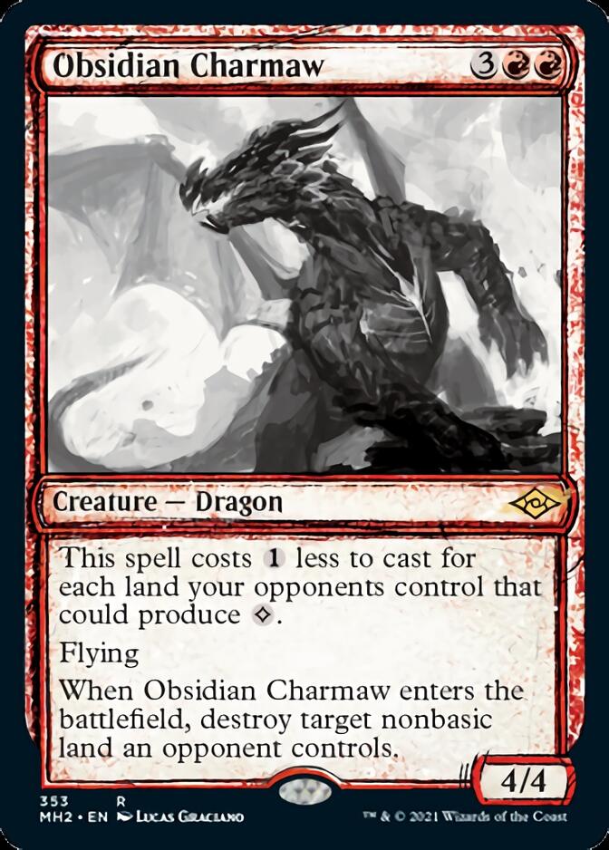 Obsidian Charmaw (Sketch) [Modern Horizons 2] | I Want That Stuff Brandon