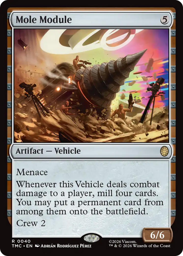 Mole Module [Teenage Mutant Ninja Turtles Commander] | I Want That Stuff Brandon
