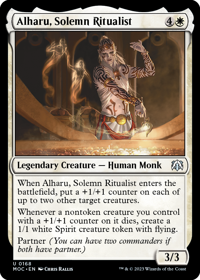 Alharu, Solemn Ritualist [March of the Machine Commander] | I Want That Stuff Brandon