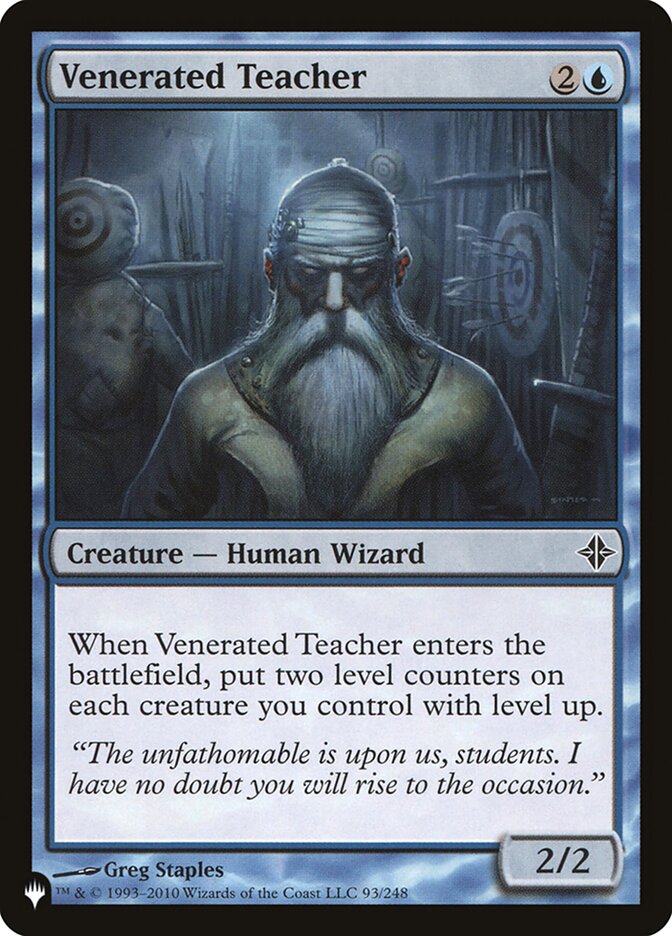 Venerated Teacher [The List] | I Want That Stuff Brandon