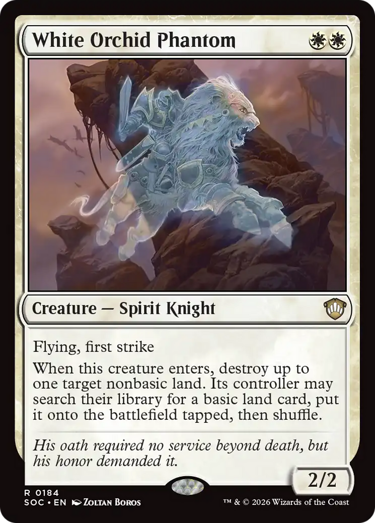 White Orchid Phantom [Secrets of Strixhaven Commander] | I Want That Stuff Brandon