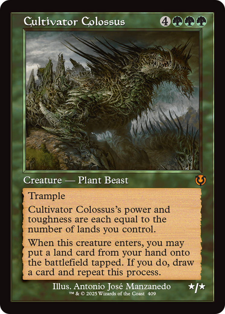 Cultivator Colossus (Retro Frame) [Innistrad Remastered] | I Want That Stuff Brandon