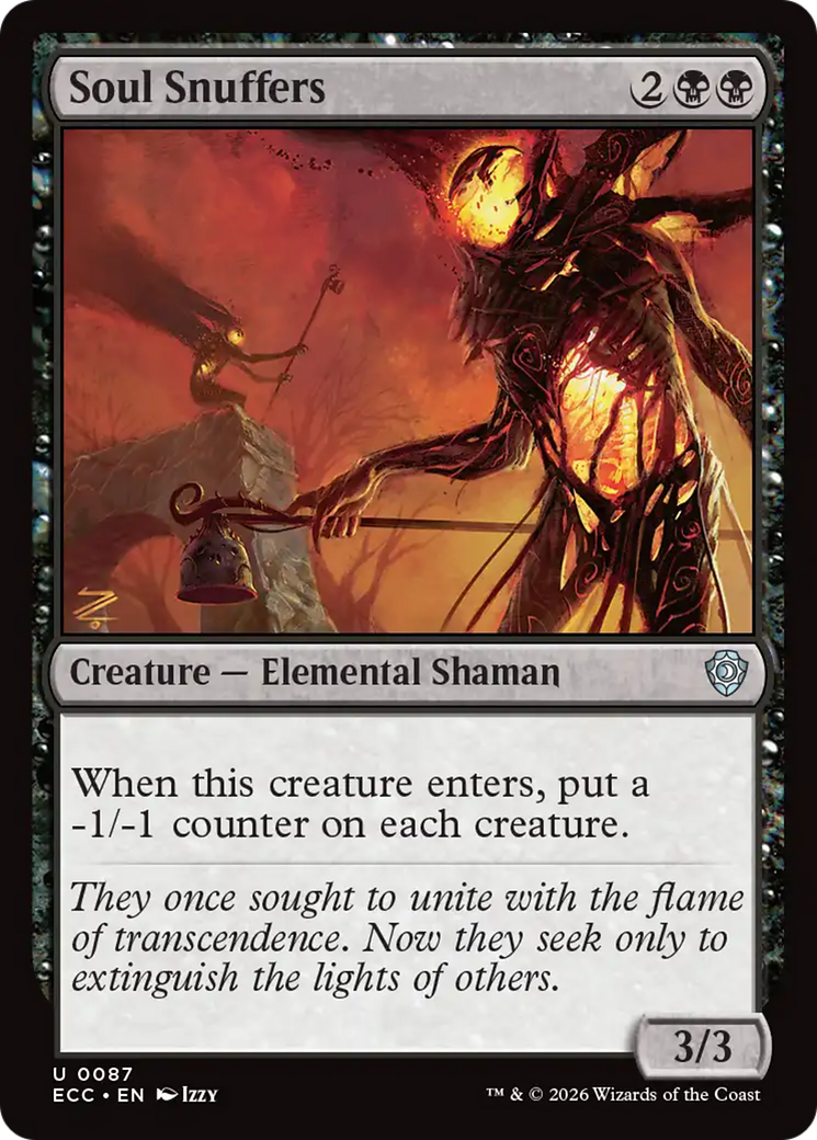 Soul Snuffers [Lorwyn Eclipsed Commander] | I Want That Stuff Brandon