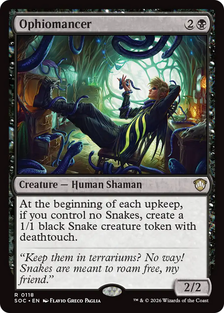 Ophiomancer [Secrets of Strixhaven Commander] | I Want That Stuff Brandon