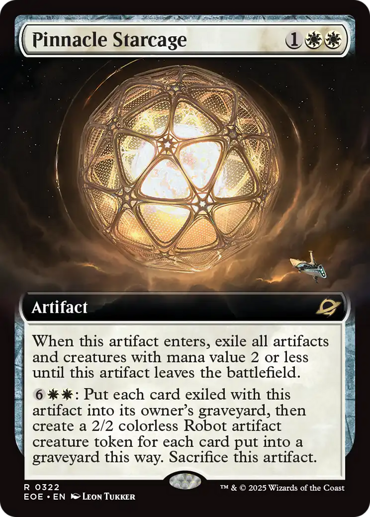 Pinnacle Starcage (Extended Art) [Edge of Eternities] | I Want That Stuff Brandon