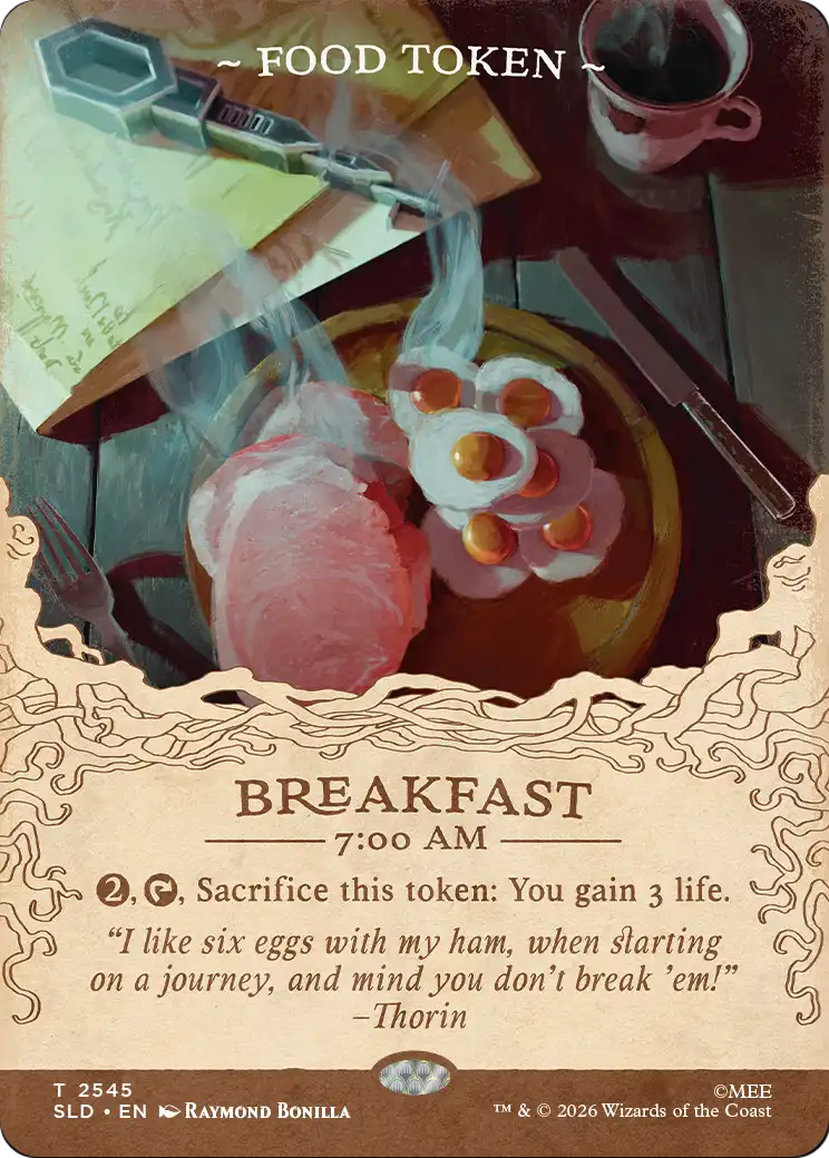 Food Token (2545) [Secret Lair Drop Series] | I Want That Stuff Brandon