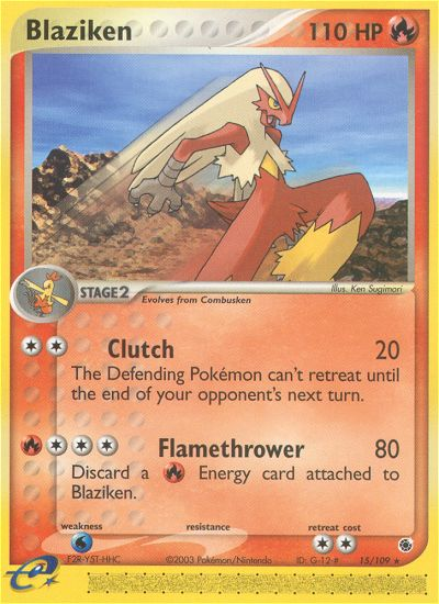 Blaziken (15/109) [EX: Ruby & Sapphire] | I Want That Stuff Brandon