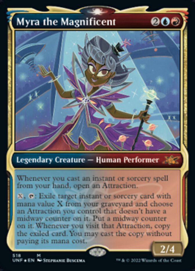 Myra the Magnificent (Showcase) (Galaxy Foil) [Unfinity] | I Want That Stuff Brandon