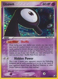 Unown (R) (R/28) [EX: Unseen Forces] | I Want That Stuff Brandon