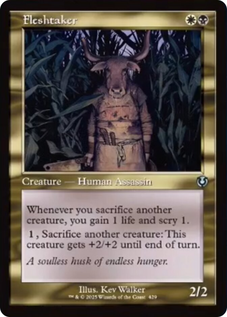 Fleshtaker (Retro Frame) [Innistrad Remastered] | I Want That Stuff Brandon