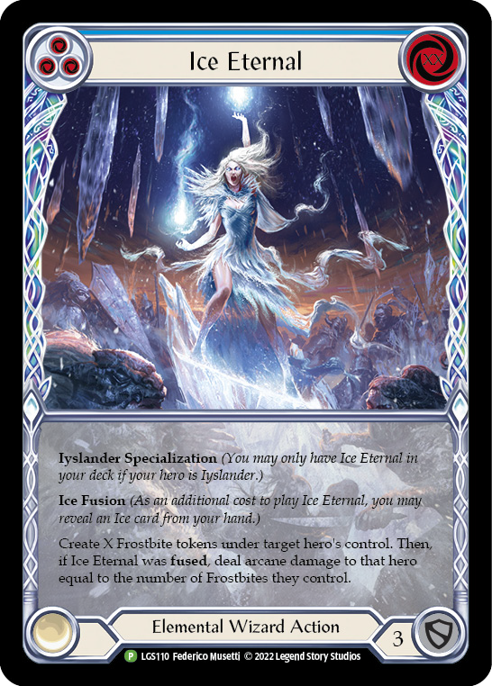 Ice Eternal [LGS110] (Promo)  Rainbow Foil | I Want That Stuff Brandon