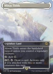 Minas Tirith (Borderless Alternate Art) (420) [The Lord of the Rings: Tales of Middle-Earth] | I Want That Stuff Brandon