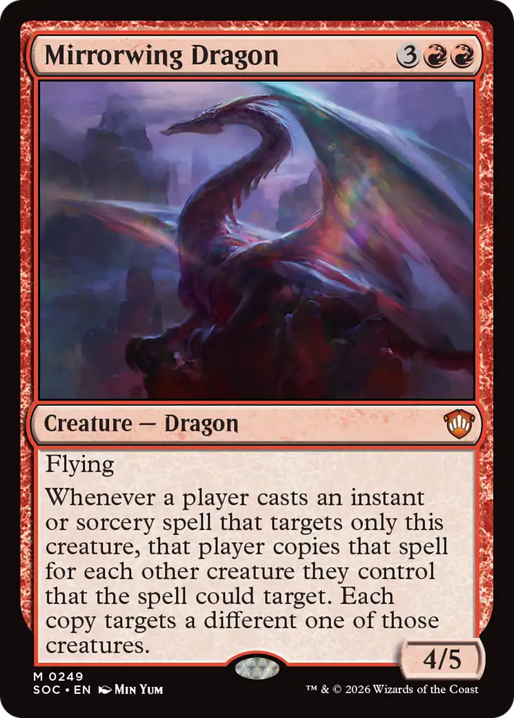 Mirrorwing Dragon [Secrets of Strixhaven Commander] | I Want That Stuff Brandon