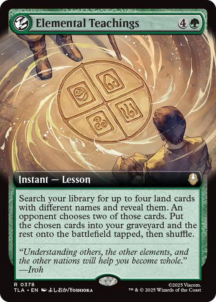 Elemental Teachings (Extended Art) [Avatar: The Last Airbender] | I Want That Stuff Brandon