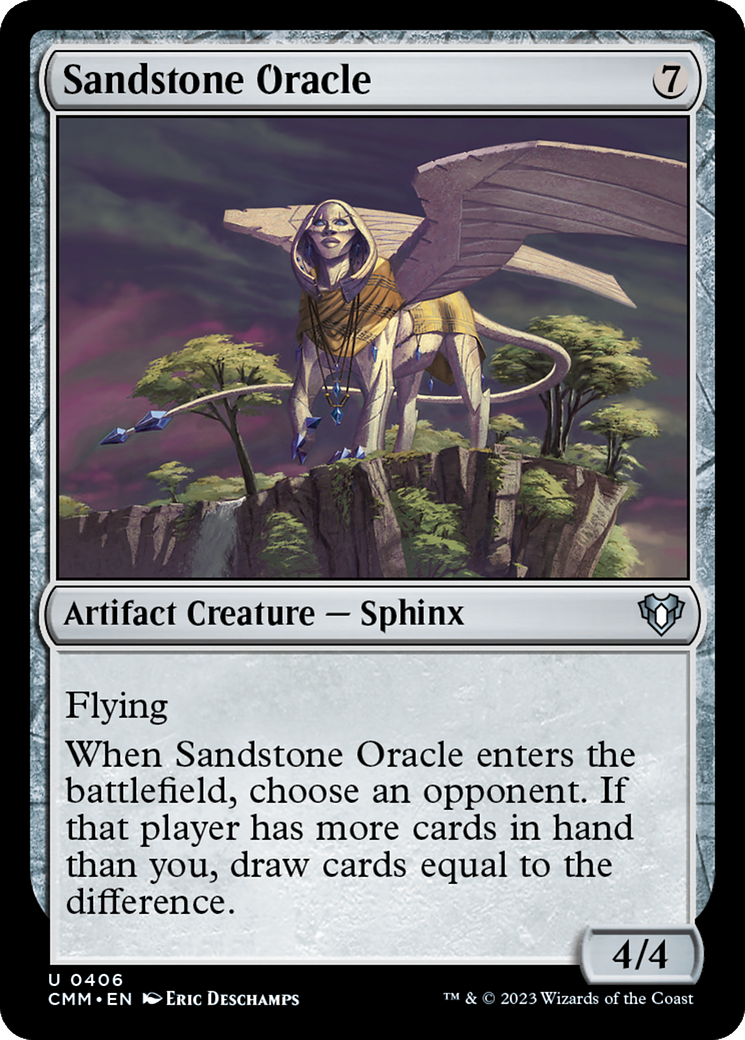 Sandstone Oracle [Commander Masters] | I Want That Stuff Brandon