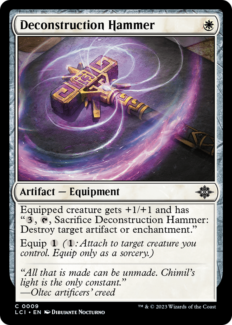 Deconstruction Hammer [The Lost Caverns of Ixalan] | I Want That Stuff Brandon