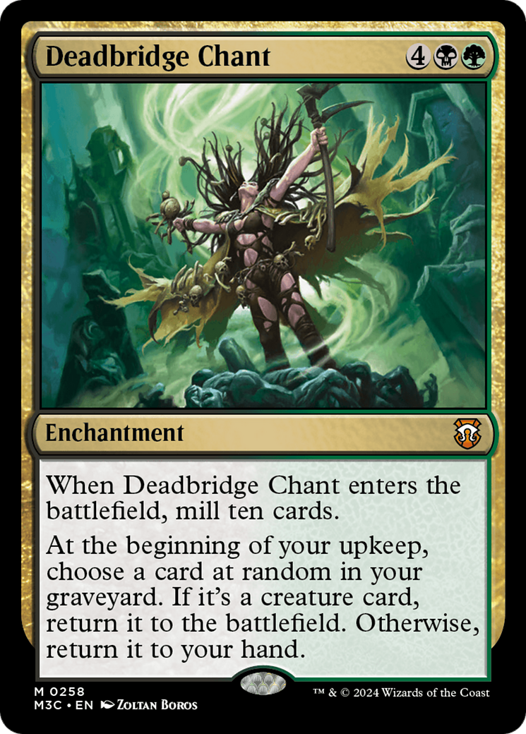 Deadbridge Chant (Ripple Foil) [Modern Horizons 3 Commander] | I Want That Stuff Brandon