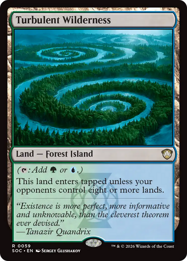Turbulent Wilderness [Secrets of Strixhaven Commander] | I Want That Stuff Brandon
