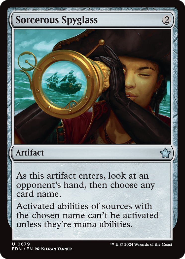 Sorcerous Spyglass [Foundations] | I Want That Stuff Brandon