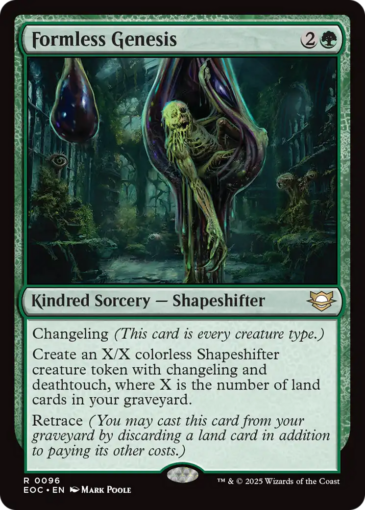 Formless Genesis [Edge of Eternities Commander] | I Want That Stuff Brandon