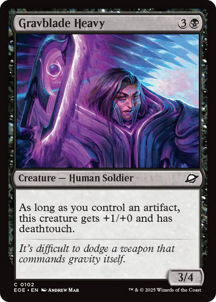 Gravblade Heavy [Edge of Eternities] | I Want That Stuff Brandon