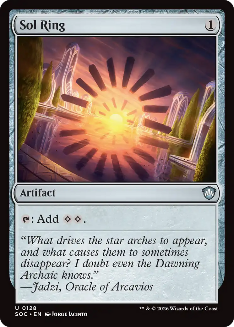 Sol Ring [Secrets of Strixhaven Commander] | I Want That Stuff Brandon