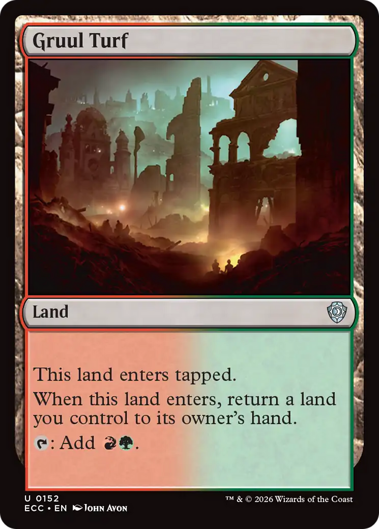 Gruul Turf [Lorwyn Eclipsed Commander] | I Want That Stuff Brandon