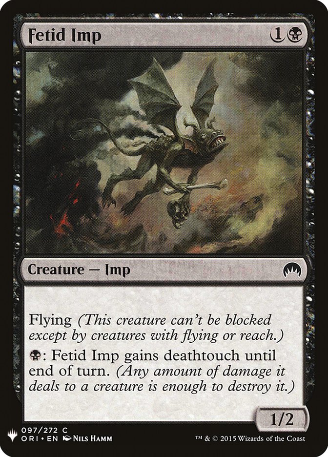 Fetid Imp [Mystery Booster] | I Want That Stuff Brandon