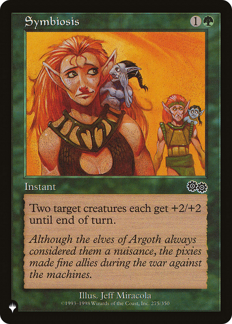 Symbiosis [The List Reprints] | I Want That Stuff Brandon