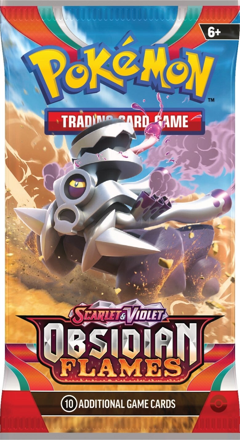 Scarlet & Violet: Obsidian Flames - Booster Pack | I Want That Stuff Brandon