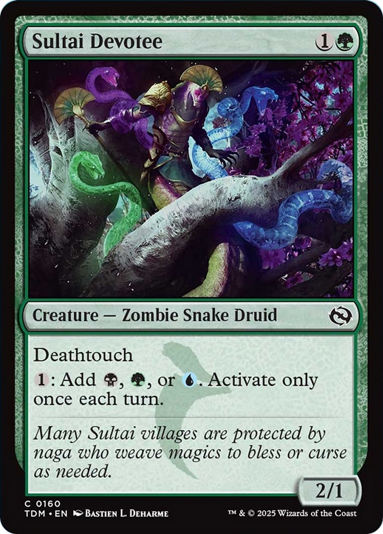Sultai Devotee [Tarkir: Dragonstorm] | I Want That Stuff Brandon