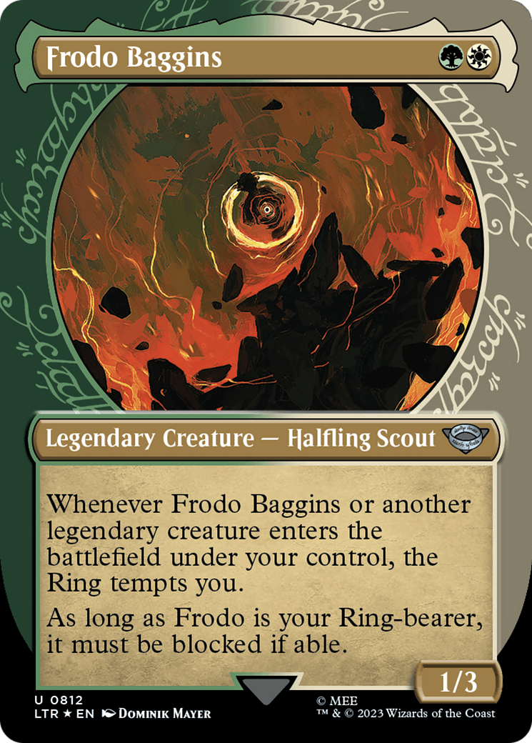 Frodo Baggins (Showcase) (Surge Foil) [The Lord of the Rings: Tales of Middle-Earth] | I Want That Stuff Brandon