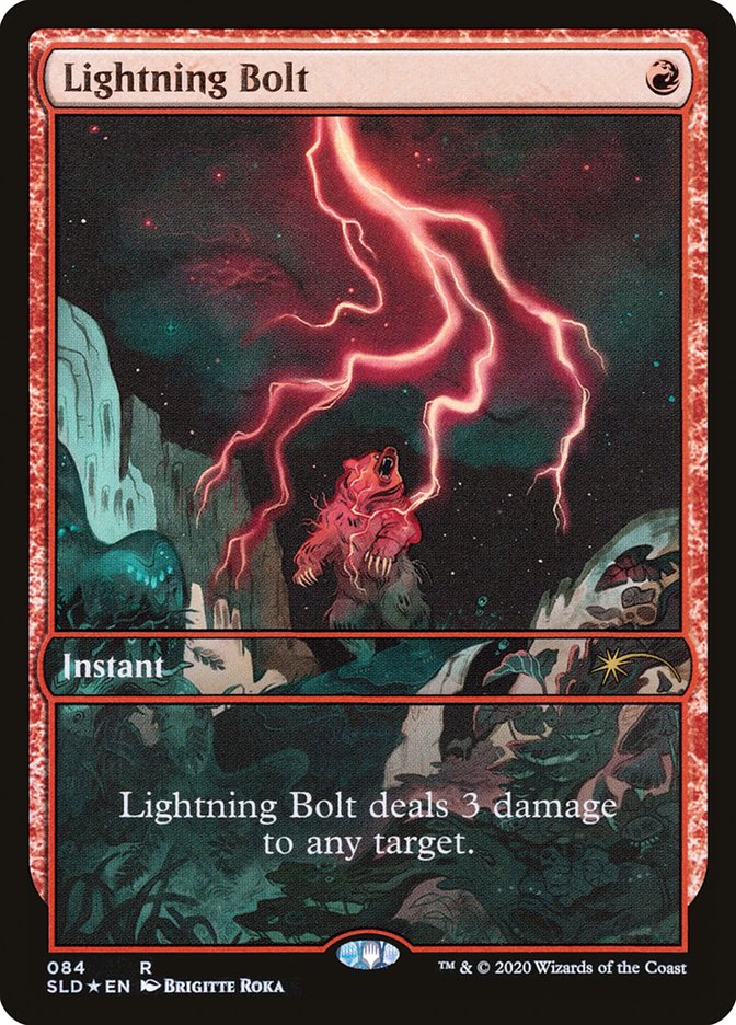 Lightning Bolt (084) [Secret Lair Drop Series] | I Want That Stuff Brandon