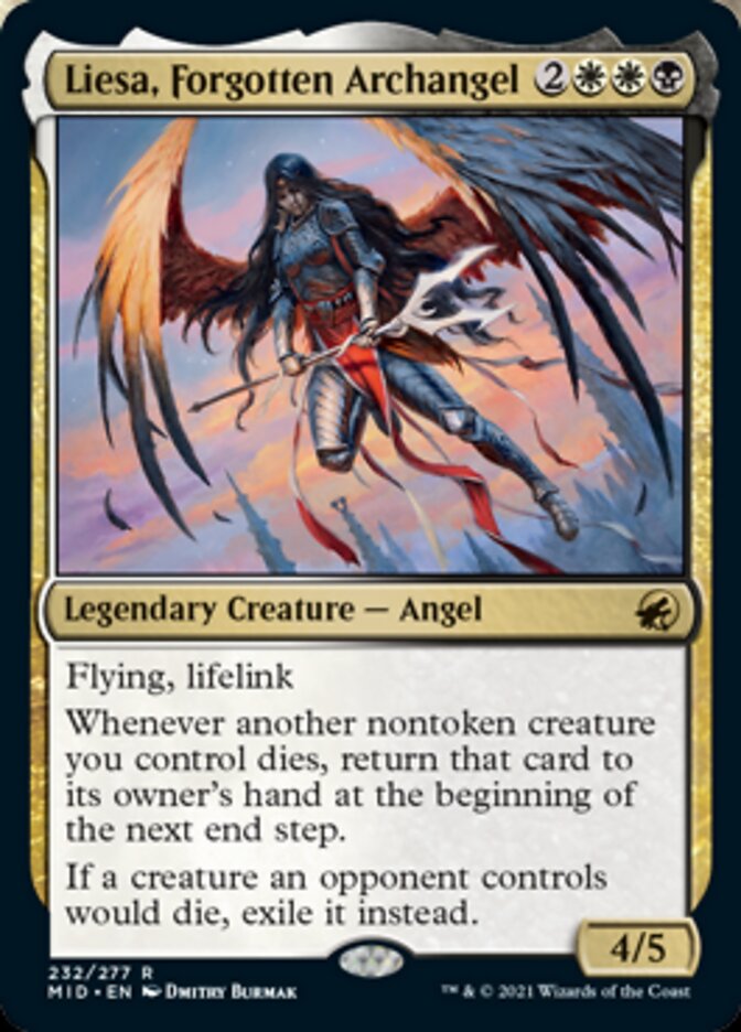 Liesa, Forgotten Archangel [Innistrad: Midnight Hunt] | I Want That Stuff Brandon