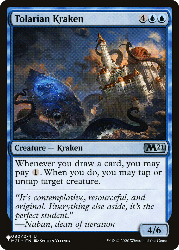 Tolarian Kraken [The List Reprints] | I Want That Stuff Brandon