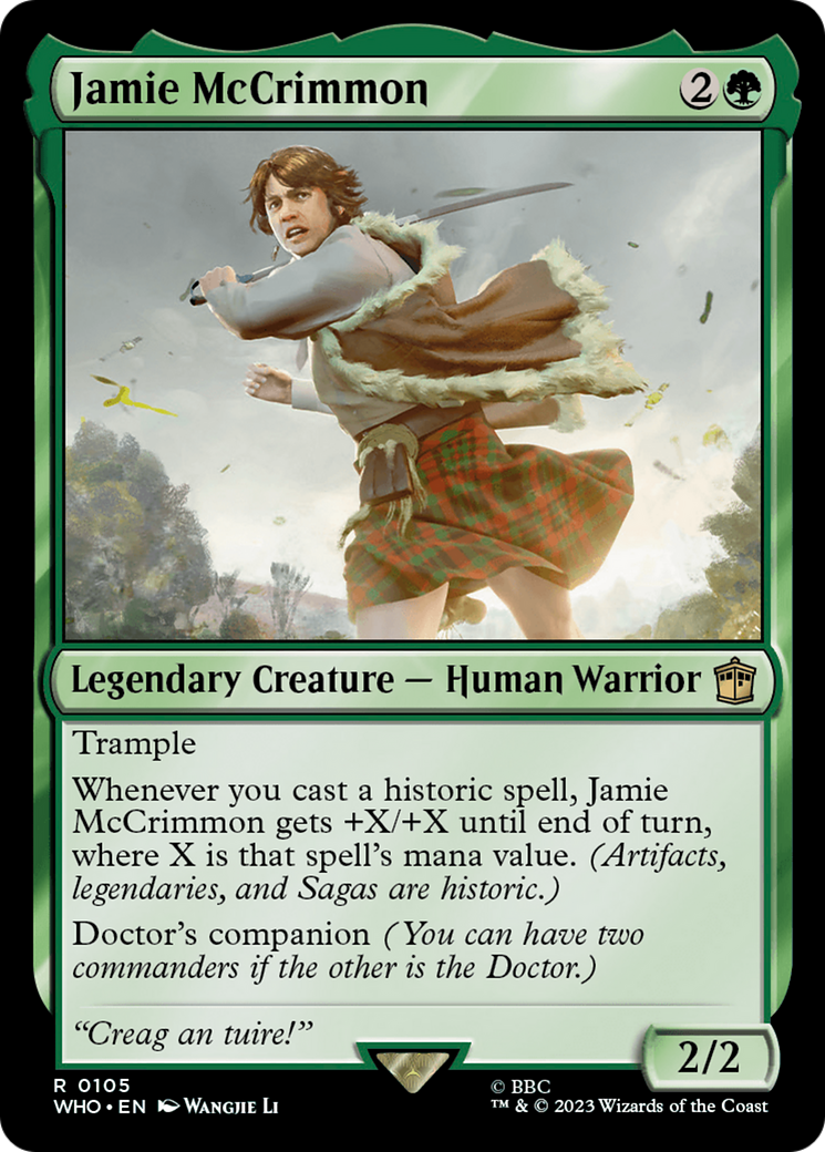 Jamie McCrimmon (Extended Art) [Doctor Who] | I Want That Stuff Brandon