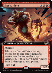 Star Athlete (Extended Art) [Duskmourn: House of Horror Commander] | I Want That Stuff Brandon