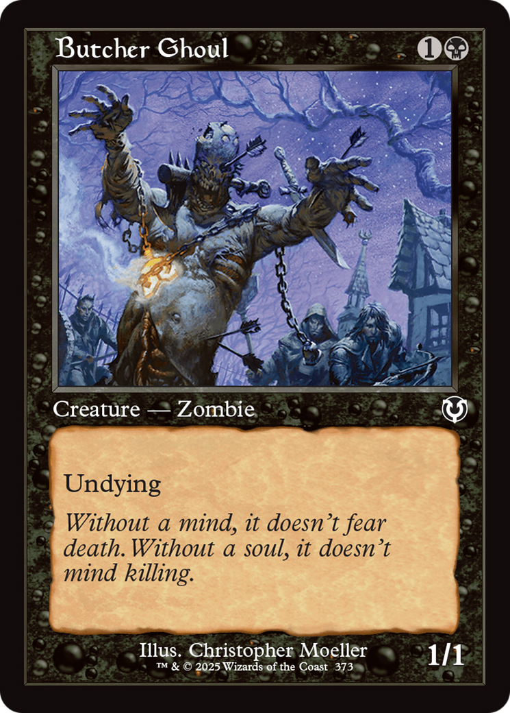 Butcher Ghoul (Retro Frame) [Innistrad Remastered] | I Want That Stuff Brandon