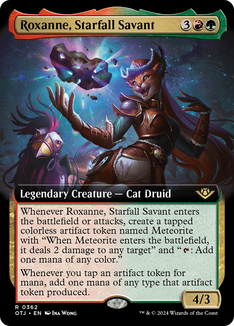 Roxanne, Starfall Savant (Extended Art) [Outlaws of Thunder Junction] | I Want That Stuff Brandon