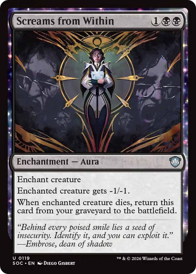 Screams from Within [Secrets of Strixhaven Commander] | I Want That Stuff Brandon
